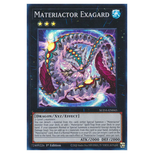 Evil HERO Inferno Wing - Backfire SUDA-EN032 card from the Yu-Gi-Oh! set Supreme Darkness