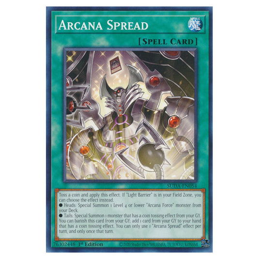 Gladiator Beast Claudius SUDA-EN038 card from the Yu-Gi-Oh! set Supreme Darkness