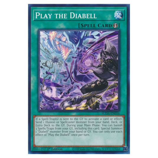 Crystal Clear Wing Over Synchro Dragon SUDA-EN039a card from the Yu-Gi-Oh! set Supreme Darkness