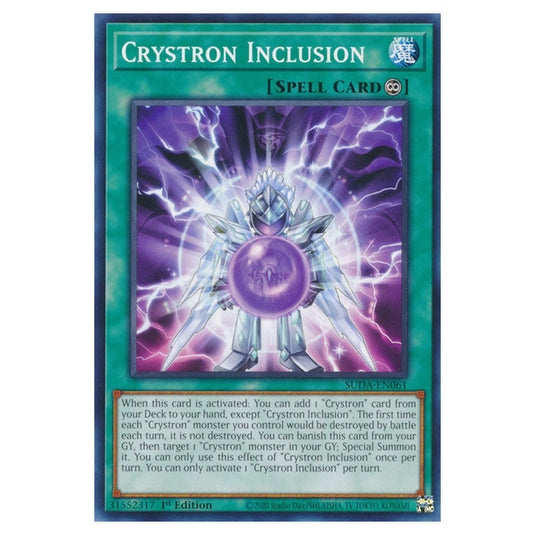 Lightstorm Dragon SUDA-EN043 card from the Yu-Gi-Oh! set Supreme Darkness