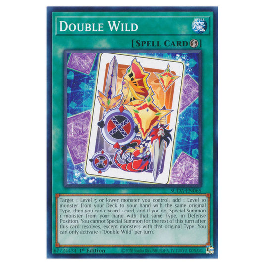 Abysstrite, the Atlantean Spirit SUDA-EN046 card from the Yu-Gi-Oh! set Supreme Darkness