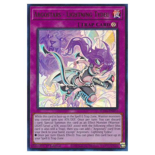 Clockwork Knight SUDA-EN050a card from the Yu-Gi-Oh! set Supreme Darkness