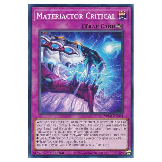 Light Force SUDA-EN053 card from the Yu-Gi-Oh! set Supreme Darkness