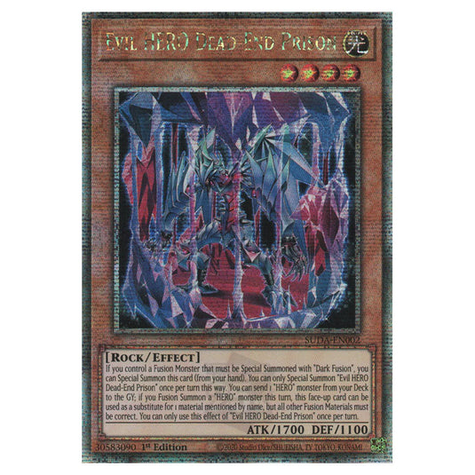 Yu-Gi-Oh! - Supreme Darkness - Evil HERO Dead-End Prison (Quarter Cent Yu-Gi-Oh! - Supreme Darkness - Evil HERO Dead-End Prison (Quarter Cent