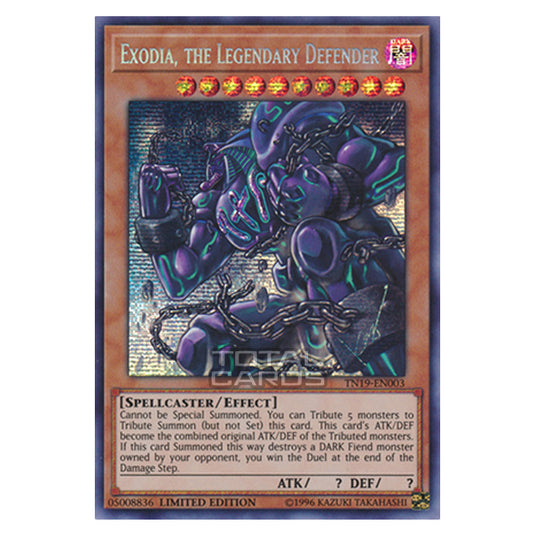 Yu-Gi-Oh! - 2019 Gold Sarcophagus Tin - Exodia, the Legendary Defender Yu-Gi-Oh! - 2019 Gold Sarcophagus Tin - Exodia, the Legendary Defender