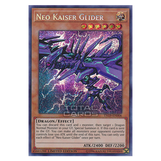 Yu-Gi-Oh! - 2019 Gold Sarcophagus Tin - Neo Kaiser Glider (Prismatic Secret Rare) TN19-EN006