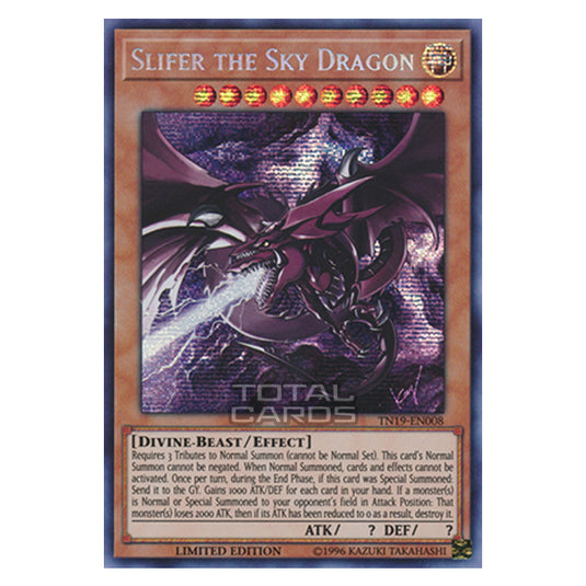 Yu-Gi-Oh! - 2019 Gold Sarcophagus Tin - Slifer the Sky Dragon (Prismat Yu-Gi-Oh! - 2019 Gold Sarcophagus Tin - Slifer the Sky Dragon (Prismat