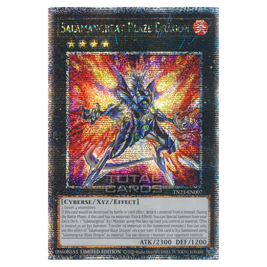 Yu-Gi-Oh! - Dueling Heroes - Salamangreat Blaze Dragon (Quarter Century Secret Rare) TN23-EN007