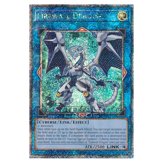 Yu-Gi-Oh! - Dueling Heroes - Firewall Dragon (Quarter Century Secret Rare) TN23-EN008