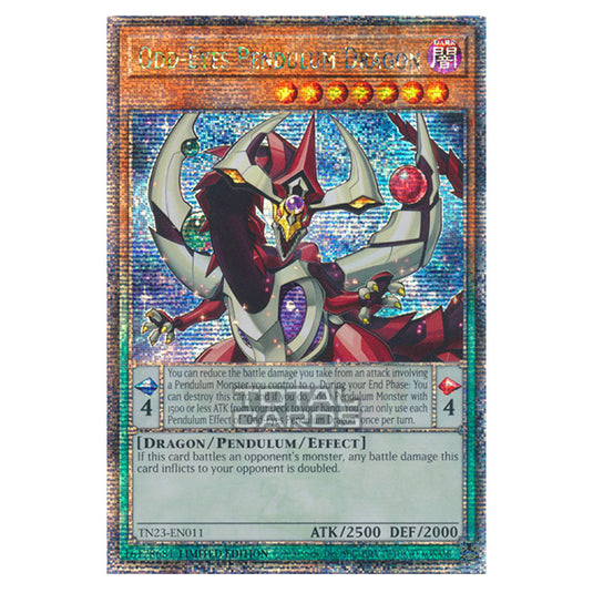 Yu-Gi-Oh! - Dueling Heroes - Odd-Eyes Pendulum Dragon (Quarter Century Secret Rare) TN23-EN011