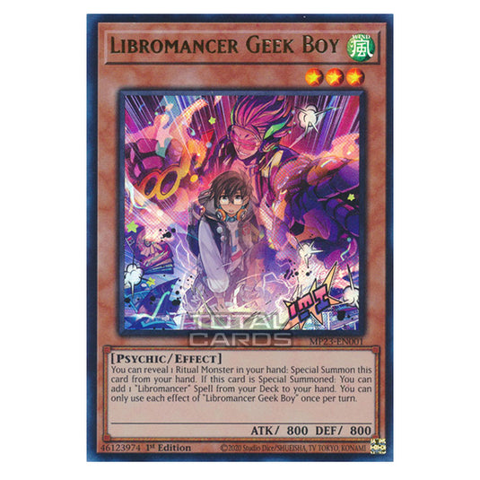 Yu-Gi-Oh! - Dueling Heroes - Libromancer Geek Boy (Ultra Rare) MP23-EN001