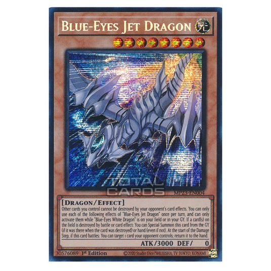 Yu-Gi-Oh! - Dueling Heroes - Blue-Eyes Jet Dragon (Prismatic Secret Rare) MP23-EN004