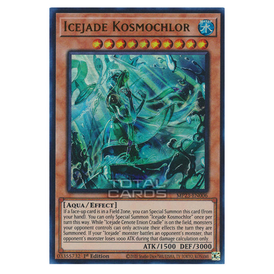 Yu-Gi-Oh! - Dueling Heroes - Icejade Kosmochlor (Ultra Rare) MP23-EN00 Yu-Gi-Oh! - Dueling Heroes - Icejade Kosmochlor (Ultra Rare) MP23-EN00