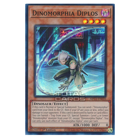 Yu-Gi-Oh! - Dueling Heroes - Dinomorphia Diplos (Super Rare) MP23-EN010