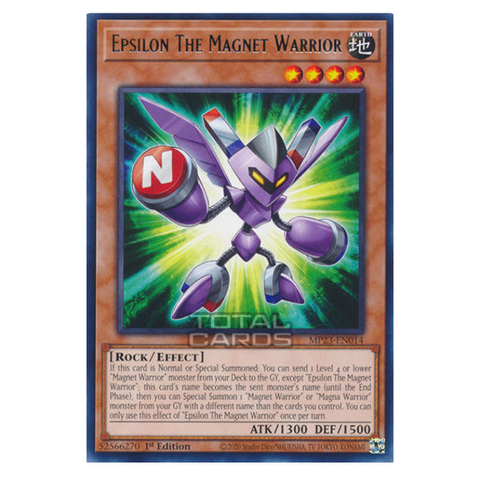 Yu-Gi-Oh! - Dueling Heroes - Epsilon The Magnet Warrior (Rare) MP23-EN014