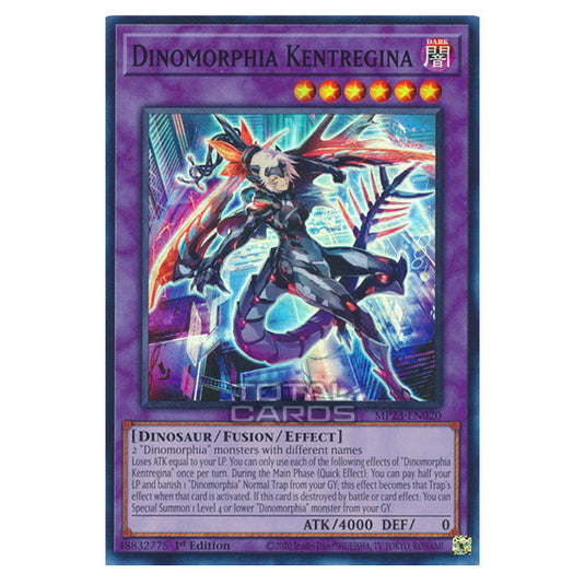 Yu-Gi-Oh! - Dueling Heroes - Dinomorphia Kentregina (Super Rare) MP23-EN020