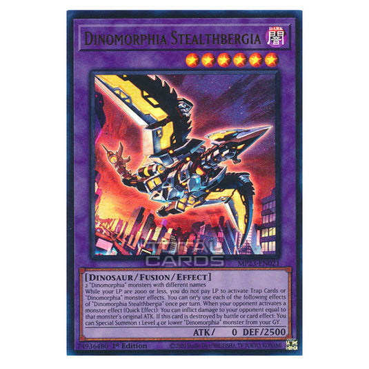 Yu-Gi-Oh! - Dueling Heroes - Dinomorphia Stealthbergia (Ultra Rare) MP23-EN021