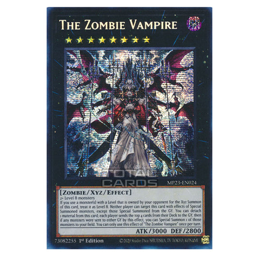Yu-Gi-Oh! - Dueling Heroes - The Zombie Vampire (Prismatic Secret Rare Yu-Gi-Oh! - Dueling Heroes - The Zombie Vampire (Prismatic Secret Rare