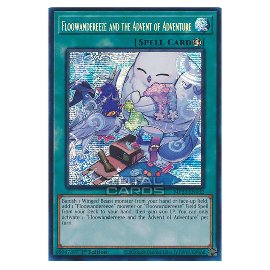 Yu-Gi-Oh! - Dueling Heroes - Floowandereeze and the Advent of Adventure (Prismatic Secret Rare) MP23-EN032