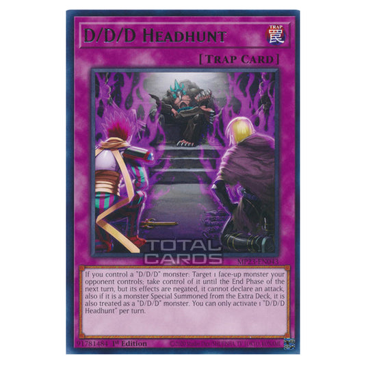 Yu-Gi-Oh! - Dueling Heroes - D/D/D Headhunt (Rare) MP23-EN043