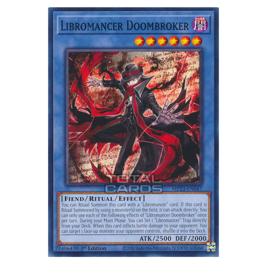 Yu-Gi-Oh! - Dueling Heroes - Libromancer Doombroker (Common) MP23-EN047