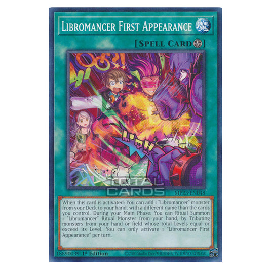 Yu-Gi-Oh! - Dueling Heroes - Libromancer First Appearance (Common) MP23-EN048