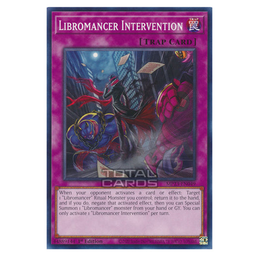 Yu-Gi-Oh! - Dueling Heroes - Libromancer Intervention (Common) MP23-EN049