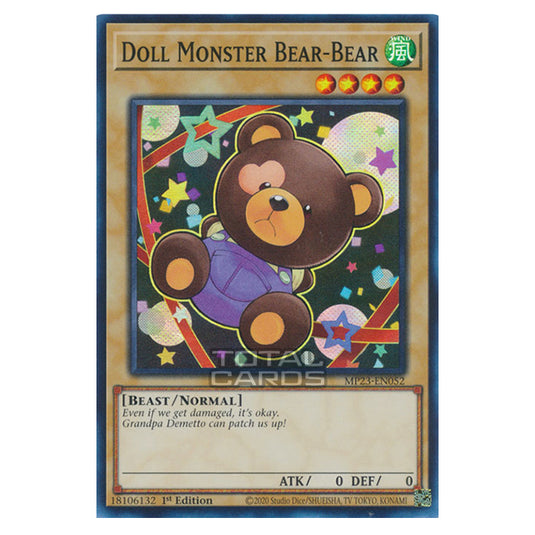 Yu-Gi-Oh! - Dueling Heroes - Doll Monster Bear-Bear (Super Rare) MP23-EN052