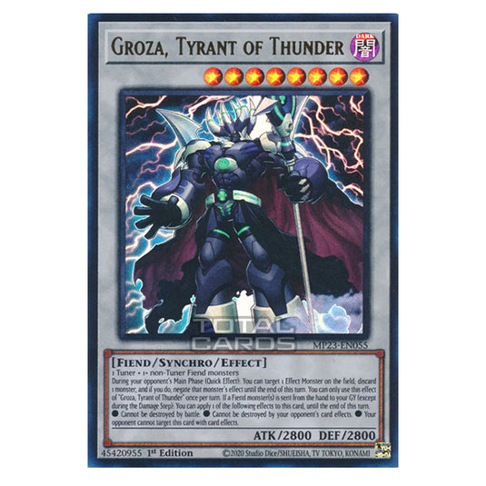 Yu-Gi-Oh! - Dueling Heroes - Groza, Tyrant of Thunder (Ultra Rare) MP23-EN055