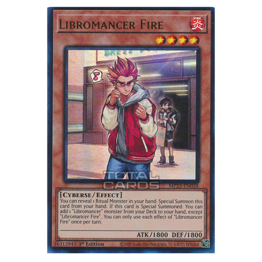 Yu-Gi-Oh! - Dueling Heroes - Libromancer Fire (Ultra Rare) MP23-EN058