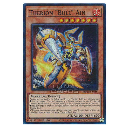 Yu-Gi-Oh! - Dueling Heroes - Therion Bull Ain (Super Rare) MP23-EN059