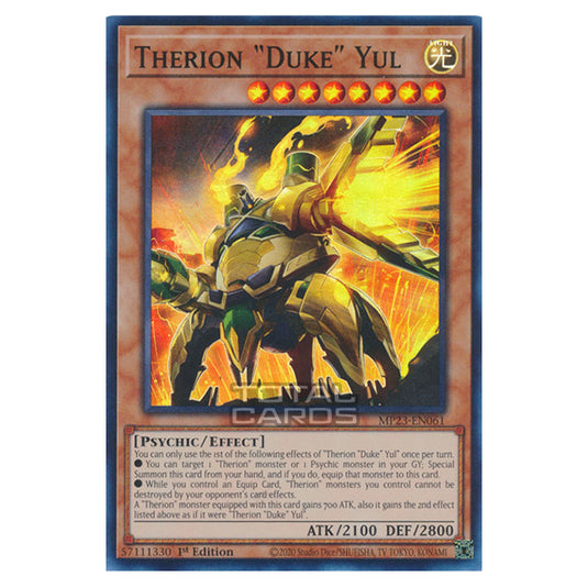 Yu-Gi-Oh! - Dueling Heroes - Therion Duke Yul (Super Rare) MP23-EN061