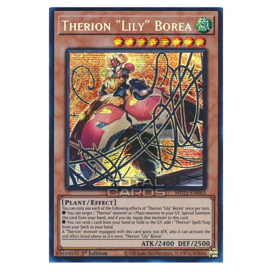 Yu-Gi-Oh! - Dueling Heroes - Therion Lily Borea (Prismatic Secret Rare) MP23-EN062