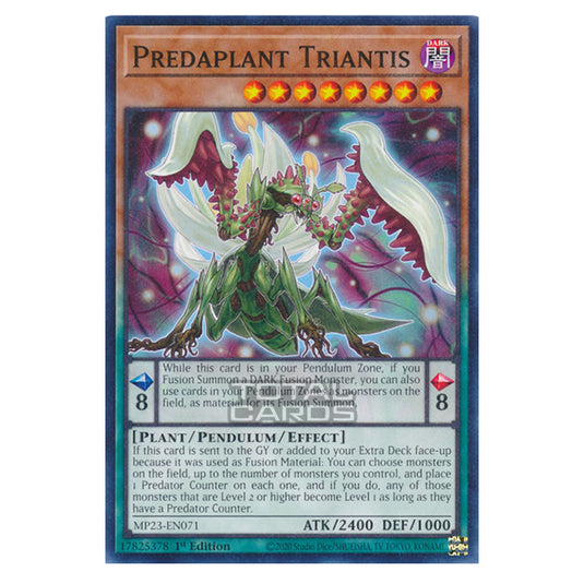 Yu-Gi-Oh! - Dueling Heroes - Predaplant Triantis (Common) MP23-EN071