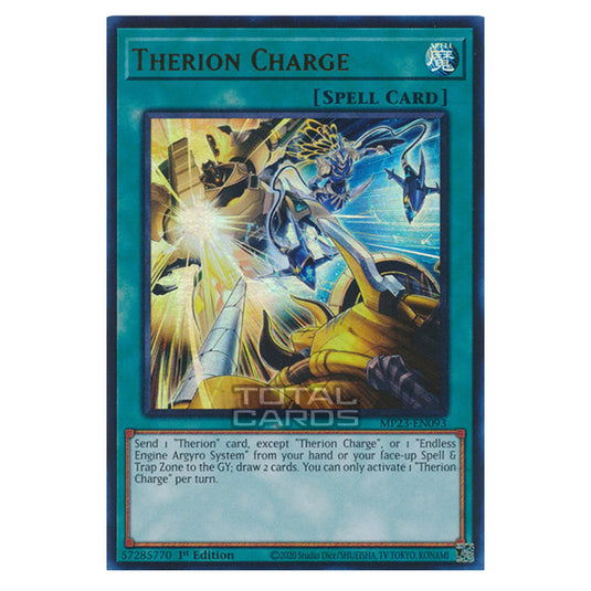 Yu-Gi-Oh! - Dueling Heroes - Therion Charge (Ultra Rare) MP23-EN093 Yu-Gi-Oh! - Dueling Heroes - Therion Charge (Ultra Rare) MP23-EN093
