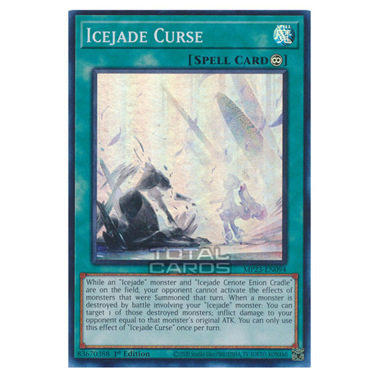Yu-Gi-Oh! - Dueling Heroes - Icejade Curse (Super Rare) MP23-EN094 Yu-Gi-Oh! - Dueling Heroes - Icejade Curse (Super Rare) MP23-EN094