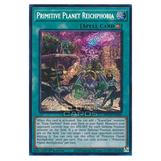 Yu-Gi-Oh! - Dueling Heroes - Primitive Planet Reichphobia (Prismatic Secret Rare) MP23-EN096