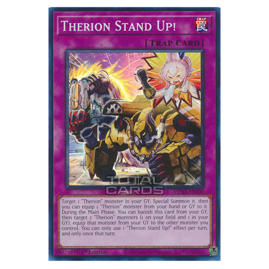 Yu-Gi-Oh! - Dueling Heroes - Therion Stand Up! (Super Rare) MP23-EN101