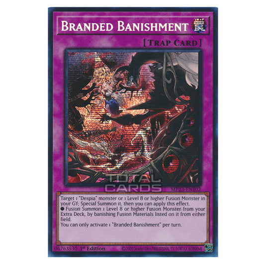 Yu-Gi-Oh! - Dueling Heroes - Branded Banishment (Prismatic Secret Rare) MP23-EN102