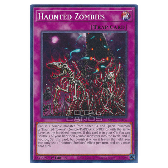 Yu-Gi-Oh! - Dueling Heroes - Haunted Zombies (Common) MP23-EN106 Yu-Gi-Oh! - Dueling Heroes - Haunted Zombies (Common) MP23-EN106