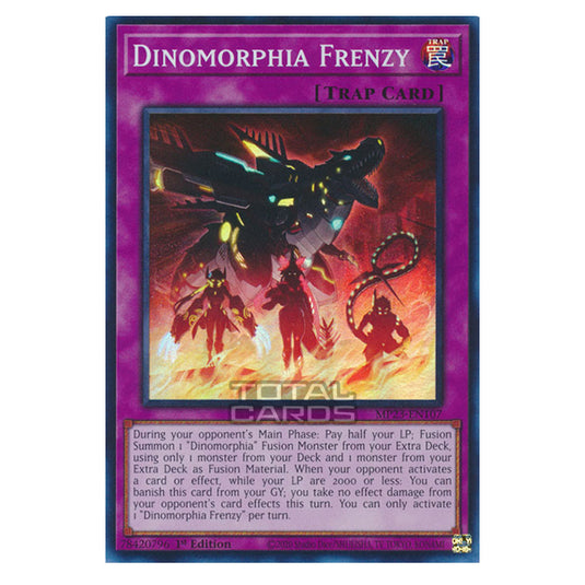 Yu-Gi-Oh! - Dueling Heroes - Dinomorphia Frenzy (Super Rare) MP23-EN107