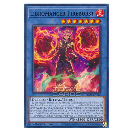 Yu-Gi-Oh! - Dueling Heroes - Libromancer Fireburst (Common) MP23-EN112