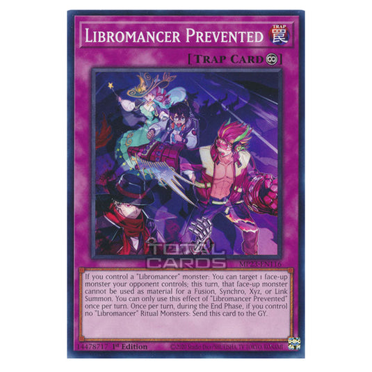 Yu-Gi-Oh! - Dueling Heroes - Libromancer Prevented (Common) MP23-EN116