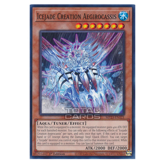 Yu-Gi-Oh! - Dueling Heroes - Icejade Creation Aegirocassis (Common) MP23-EN121