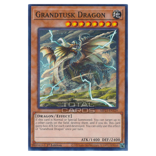 Yu-Gi-Oh! - Dueling Heroes - Grandtusk Dragon (Common) MP23-EN129