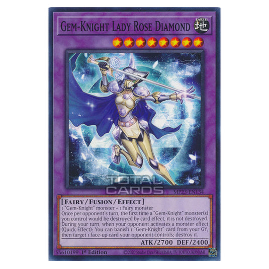 Yu-Gi-Oh! - Dueling Heroes - Gem-Knight Lady Rose Diamond (Common) MP23-EN134