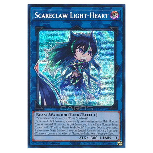 Yu-Gi-Oh! - Dueling Heroes - Scareclaw Light-Heart (Prismatic Secret Rare) MP23-EN136