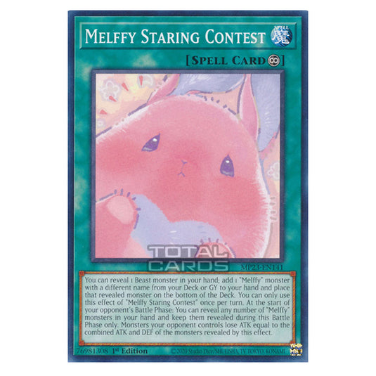 Yu-Gi-Oh! - Dueling Heroes - Melffy Staring Contest (Common) MP23-EN141