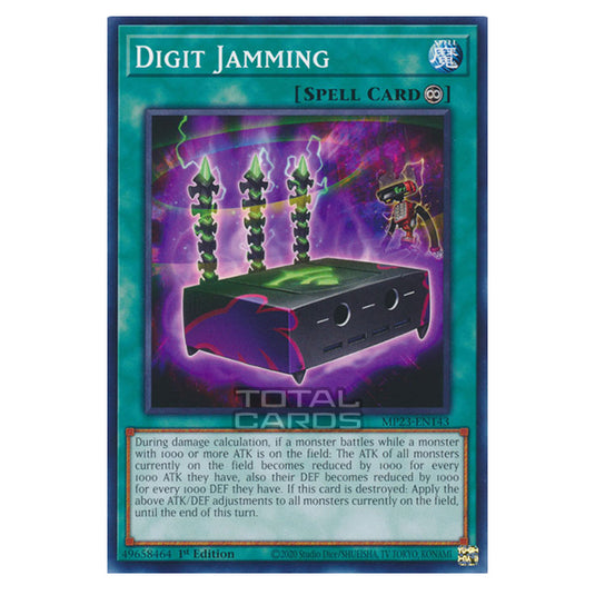 Yu-Gi-Oh! - Dueling Heroes - Digit Jamming (Common) MP23-EN143