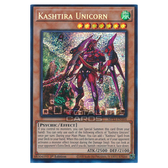 Yu-Gi-Oh! - Dueling Heroes - Kashtira Unicorn (Prismatic Secret Rare) MP23-EN164